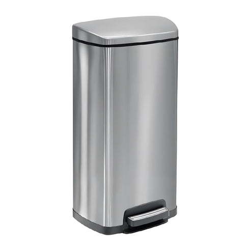 Basurero Con Pedal Tramontina 50 Litros Acero Inoxidable 81200-500