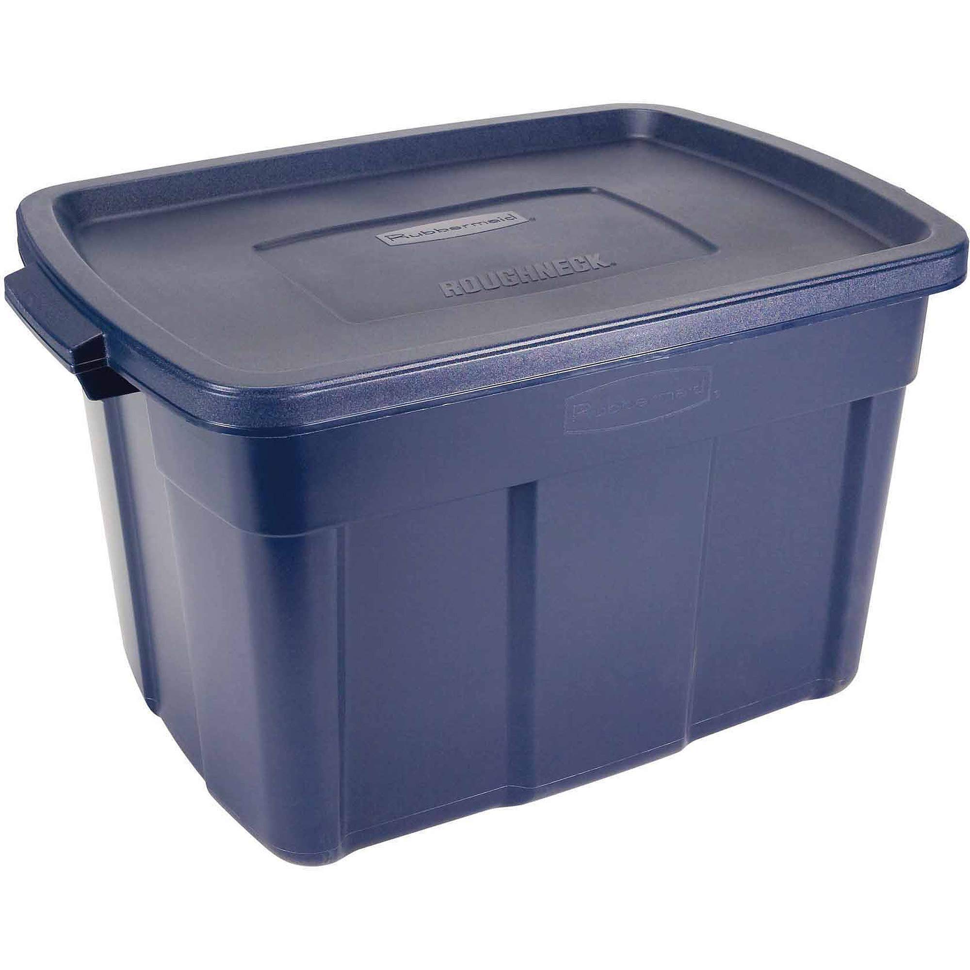 Foto 2 pulgar | Bolsas De Almacenamiento Rubbermaid Roughneck Tote 94,63 L, Paquete De 4 - Venta Internacional.