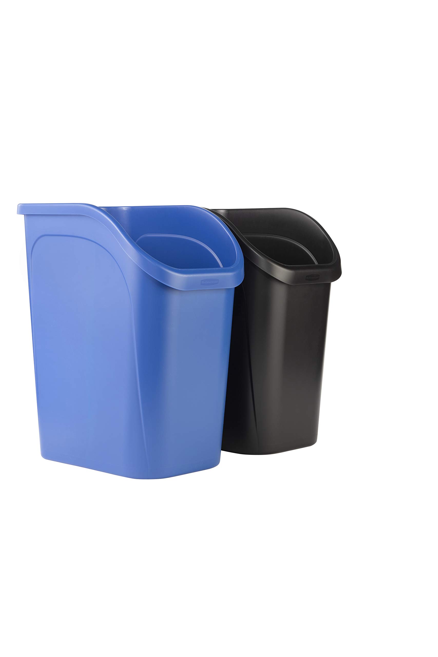 Foto 2 pulgar | Bote de Basura Rubbermaid Undercounter 9,4 L Paquete de 2 Piezas Azul/Negro - Venta Internacional