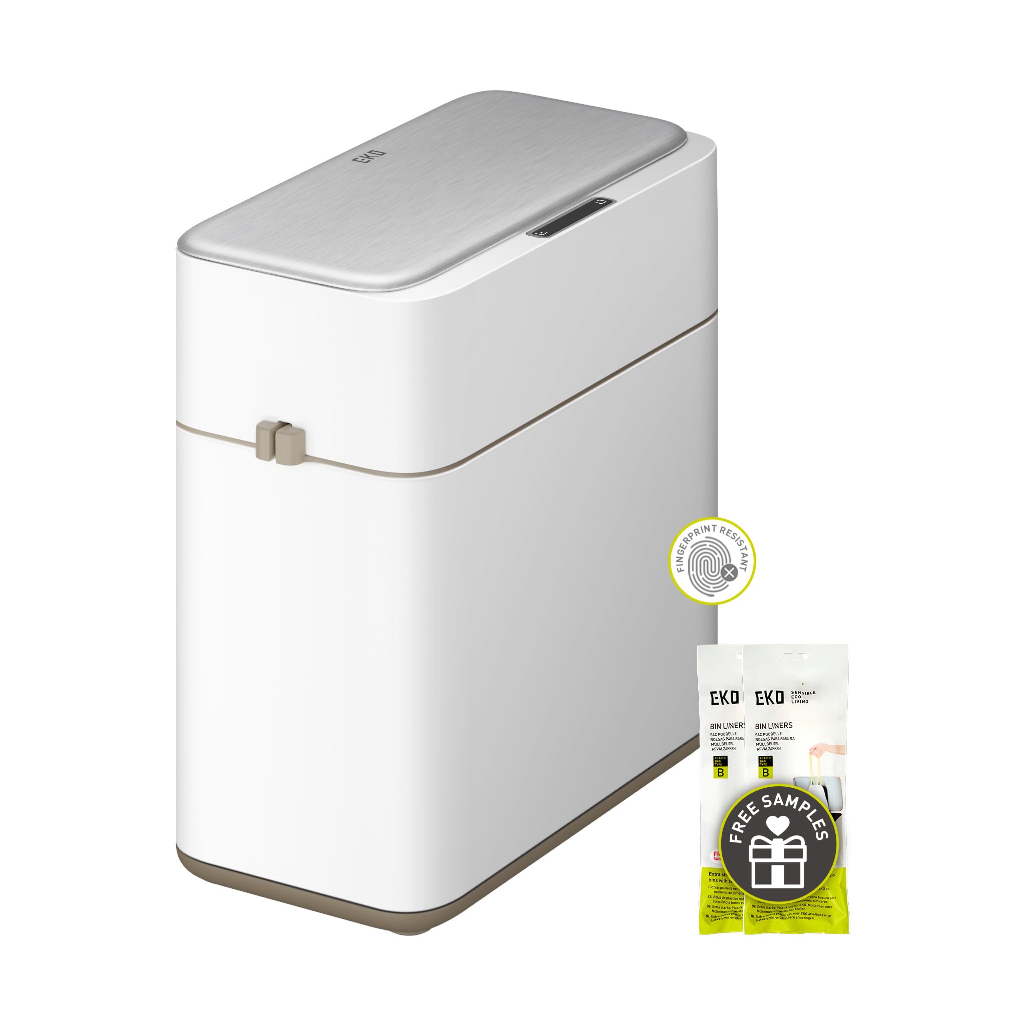 Foto 2 pulgar | Cubo De Basura Automático Para Baño Eko 8l Con Sensor De Movimiento En La Tapa - Venta Internacional.