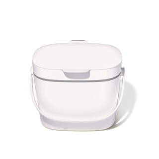 Foto 1 | Cubo De Abono Oxo Good Grips Easy-clean De 6,62 Litros, Color Blanco - Venta Internacional.