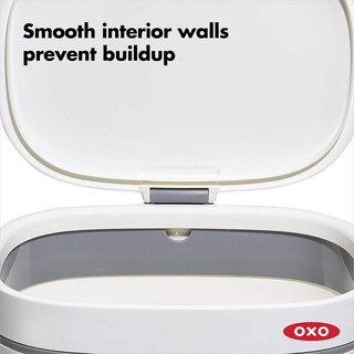 Foto 3 | Cubo De Abono Oxo Good Grips Easy-clean De 6,62 Litros, Color Blanco - Venta Internacional.
