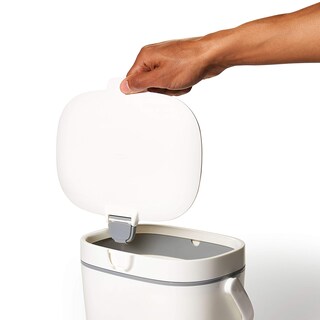 Foto 7 | Cubo De Abono Oxo Good Grips Easy-clean De 6,62 Litros, Color Blanco - Venta Internacional.