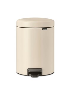 Foto 1 | Bote De Basura Brabantia New Icon Step De 5 Litros, Color Beige Suave Con Balde - Venta Internacional.