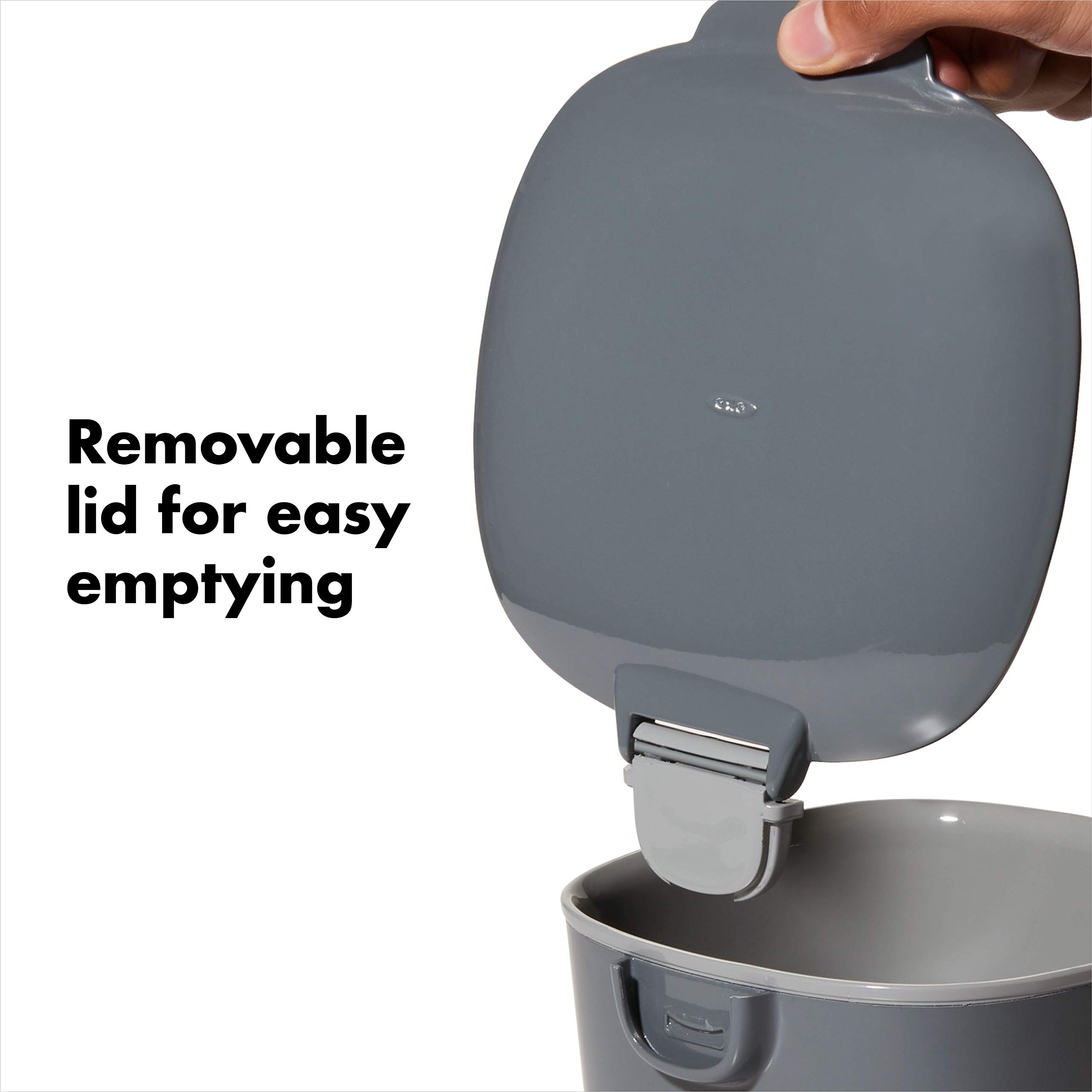 Foto 7 pulgar | Cubo De Compostaje Oxo Good Grips Easy-clean, 2,8 L, Carbón - Venta Internacional.