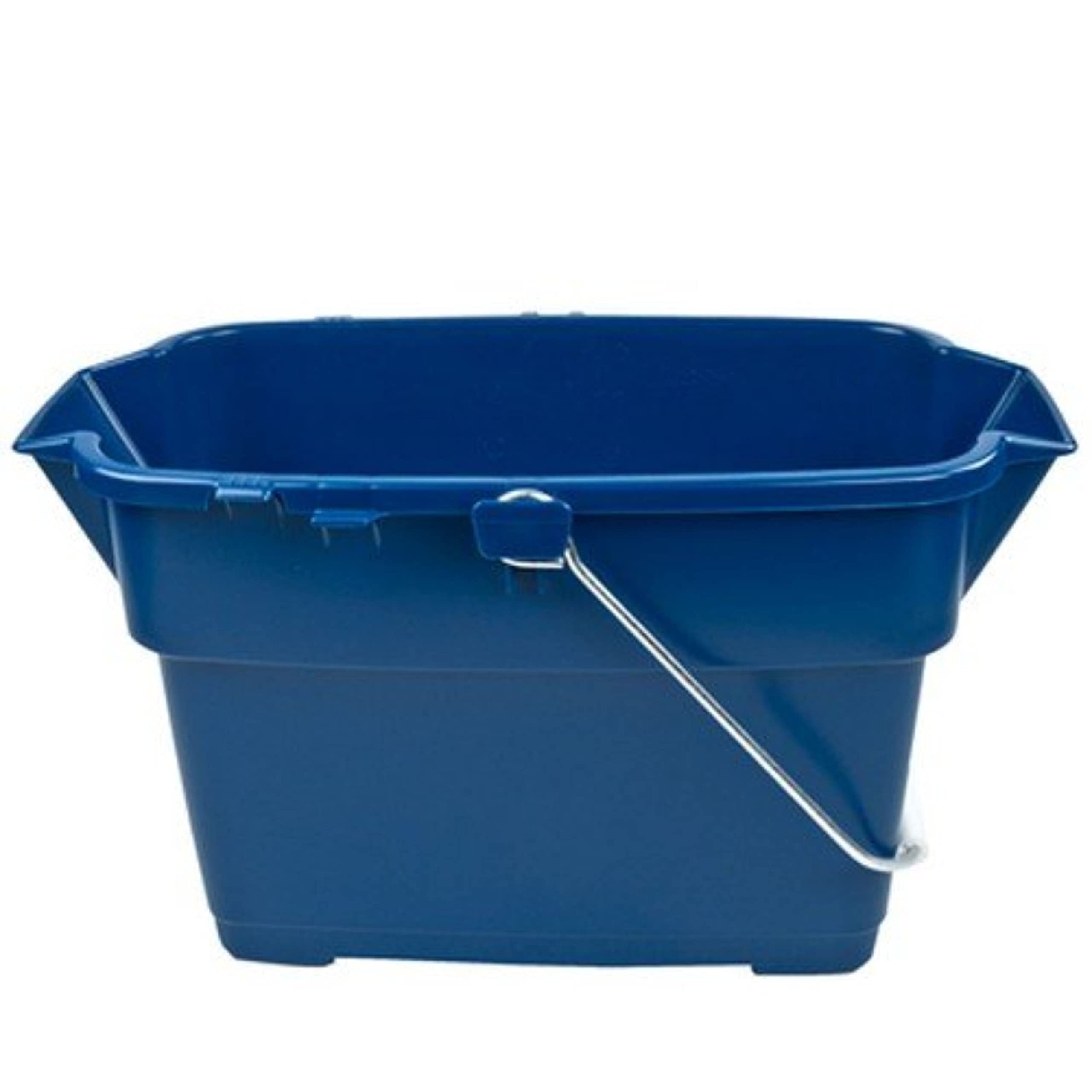 Foto 3 pulgar | Cubeta Rubbermaid Roughneck Square 14l Azul Para Limpieza - Venta Internacional.