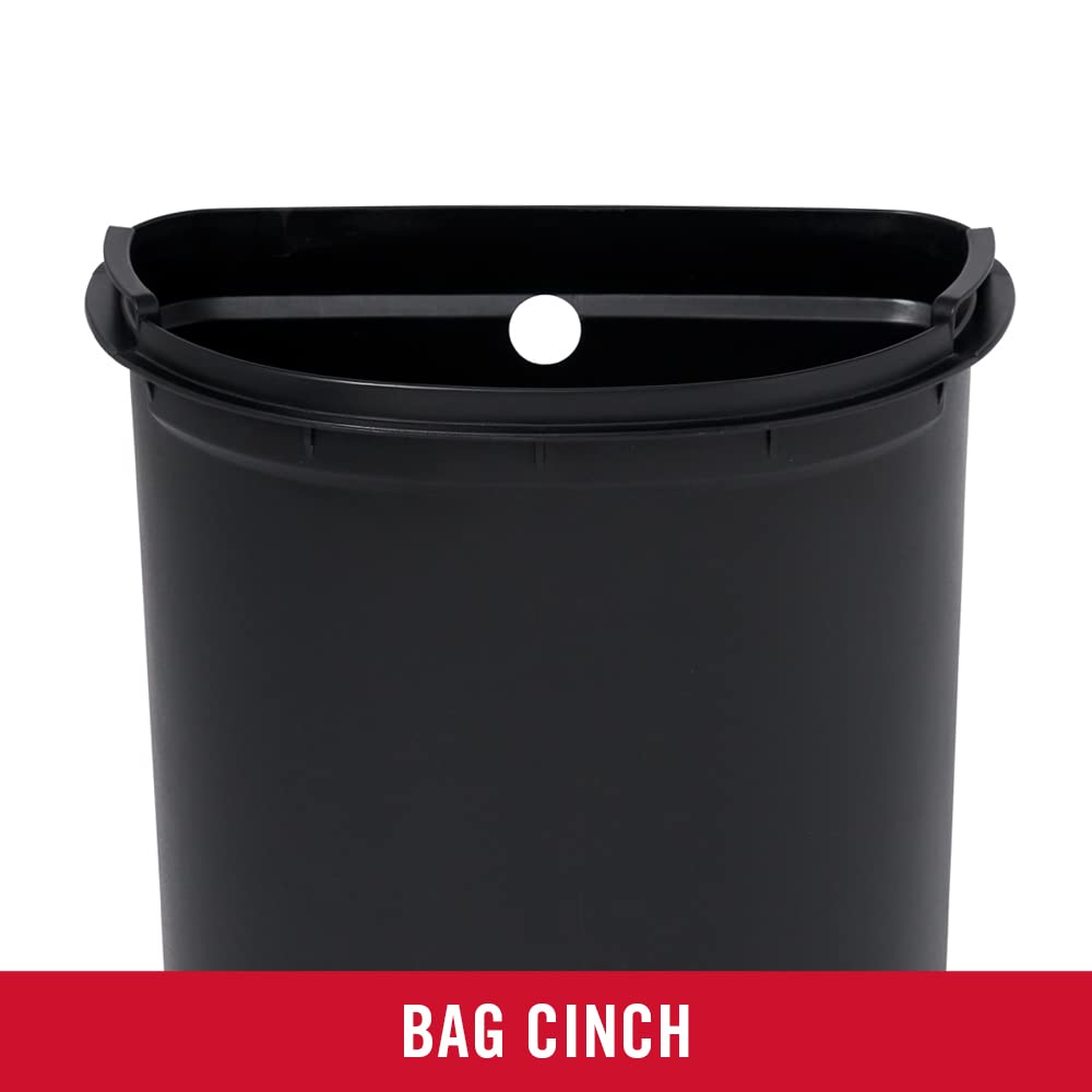 Foto 8 pulgar | Bote De Basura Rubbermaid De Acero Inoxidable De 6 Litros Con Tapa, Color Carbón - Venta Internacional.