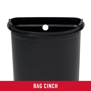 Foto 7 | Bote De Basura Rubbermaid De Acero Inoxidable De 6 Litros Con Tapa, Color Carbón - Venta Internacional.
