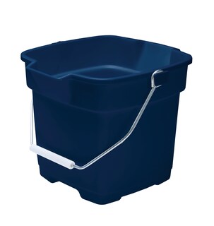 Foto 1 | Cubeta Rubbermaid Roughneck Square 12l Azul - Venta Internacional.