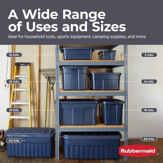 Foto 6 | Bolso Rubbermaid Con Cuello Rugoso, 11.4 L, Paquete De 6 Unidades, Negro Y Gris - Venta Internacional.