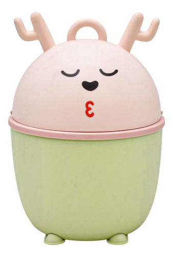 Foto 4 pulgar | Bote De Basura Miniatura Oso Cerdito Reno Pack 6 Pz Bestway