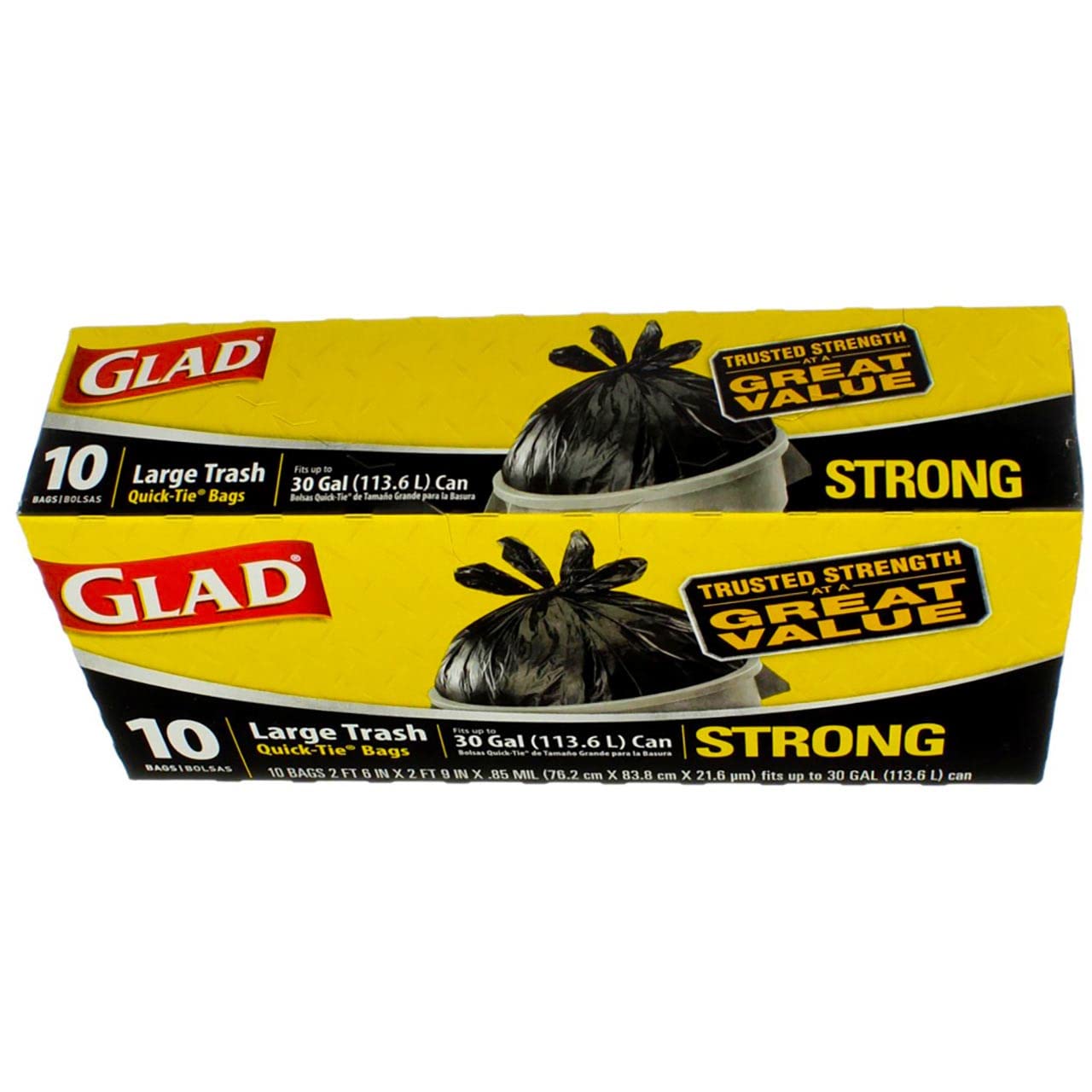 Foto 4 pulgar | Bolsas De Basura Clorox Quick Tie De 30 Galones, 10 Unidades - Venta Internacional.