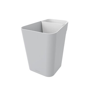 Foto 1 | Basurero Office Gris Base Blanca Prat-k 10lts