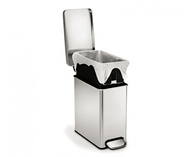 Foto 5 | Cubo De Basura Simplehuman De Acero Inoxidable Para Baño De 10 Litros - Venta Internacional.