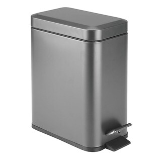 Foto 1 | Bote De Basura Mdesign Pequeño Y Moderno De Metal De 5 Litros Con Forro Extraíble - Venta Internacional.