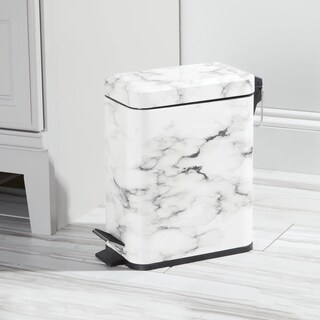 Foto 2 | Bote De Basura Mdesign Pequeño Y Moderno De Metal De 5 Litros Con Forro Extraíble - Venta Internacional.