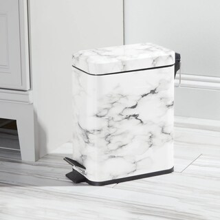 Foto 3 | Bote De Basura Mdesign Pequeño Y Moderno De Metal De 5 Litros Con Forro Extraíble - Venta Internacional.