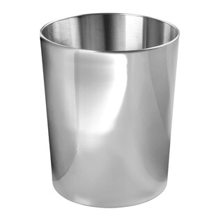 Foto 1 | Bote De Basura Con Diseño Redondo De Metal 6 4 L Acero Inoxidable Reciclado - Venta Internacional.