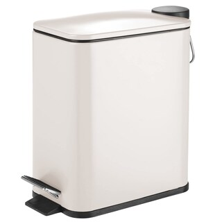 Foto 1 | Pedal Bin Mdesign Rectangular De Metal De 5 Litros Con Tapa E Inserto De Plástico - Venta Internacional.