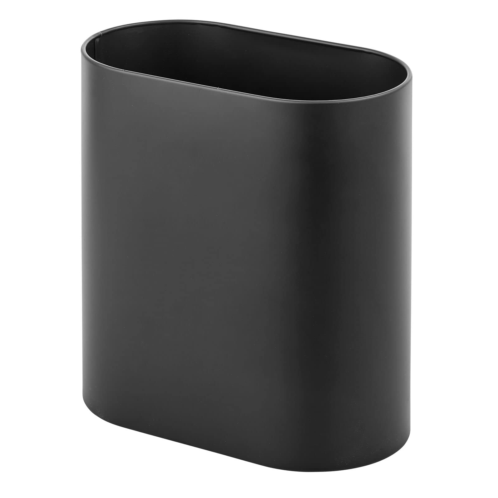 Foto 1 | Bote De Basura Mdesign Delgado En Forma De Píldora De Acero Inoxidable Reciclado De 7 Litros - Venta Internacional.