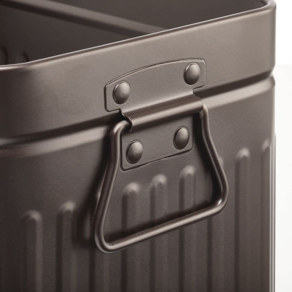 Foto 5 | Juego De Escobillas Para Inodoro Mdesign Metal Compact Con Papelera - Venta Internacional.