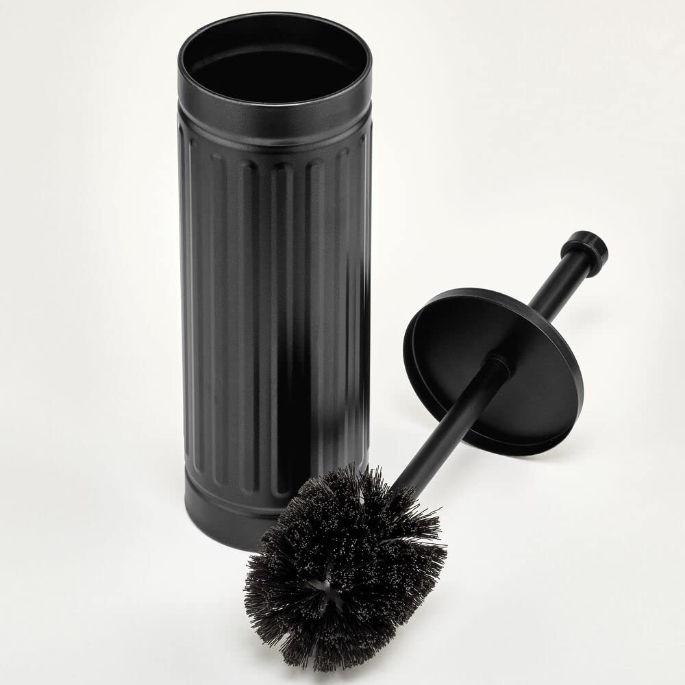 Foto 7 pulgar | Juego De Escobillas Para Inodoro Mdesign Metal Compact Black  2 Piezas - Venta Internacional.