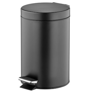 Foto 1 | Cubo De Basura Metálico Pedal Bin Mdesign De 3 Litros Con Tapa Y Balde De Plástico - Venta Internacional.