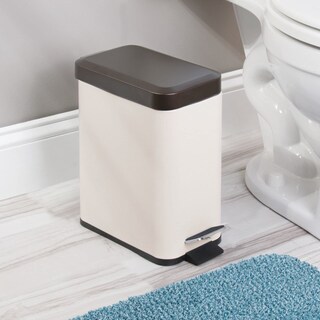 Foto 3 | Bote De Basura Mdesign Pequeño Y Moderno De Metal De 5 Litros Con Forro Extraíble - Venta Internacional.