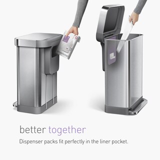 Foto 3 | Bolsas De Basura Simplehuman Code M 45 L/11.9 Galones 200 Unidades - Venta Internacional.