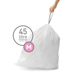 Foto 4 | Bolsas De Basura Simplehuman Code M 45 L/11.9 Galones 200 Unidades - Venta Internacional.