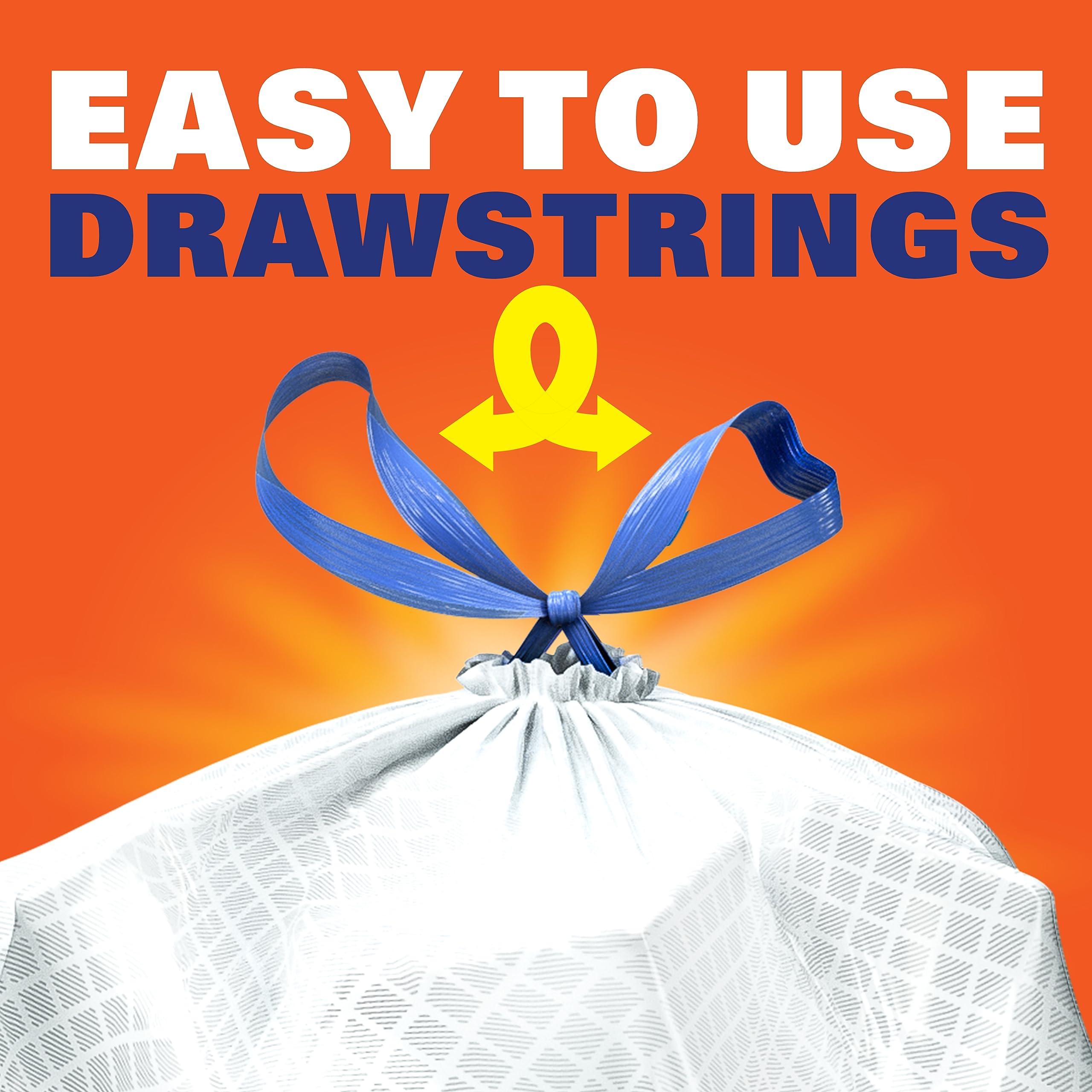 Foto 7 pulgar | Bolsas De Basura Hefty Ultra Strong  13 Galones  110 Bolsas  Blancas - Venta Internacional.