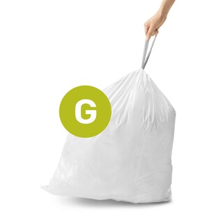 Foto 3 | Bolsas De Basura Simplehuman Code G 30 L/8 Galones 200 Unidades - Venta Internacional.