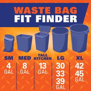 Foto 7 | Bolsas De Basura Hefty Strong 113 56 L 30 Galones Tamaño 56 Bolsas - Venta Internacional.