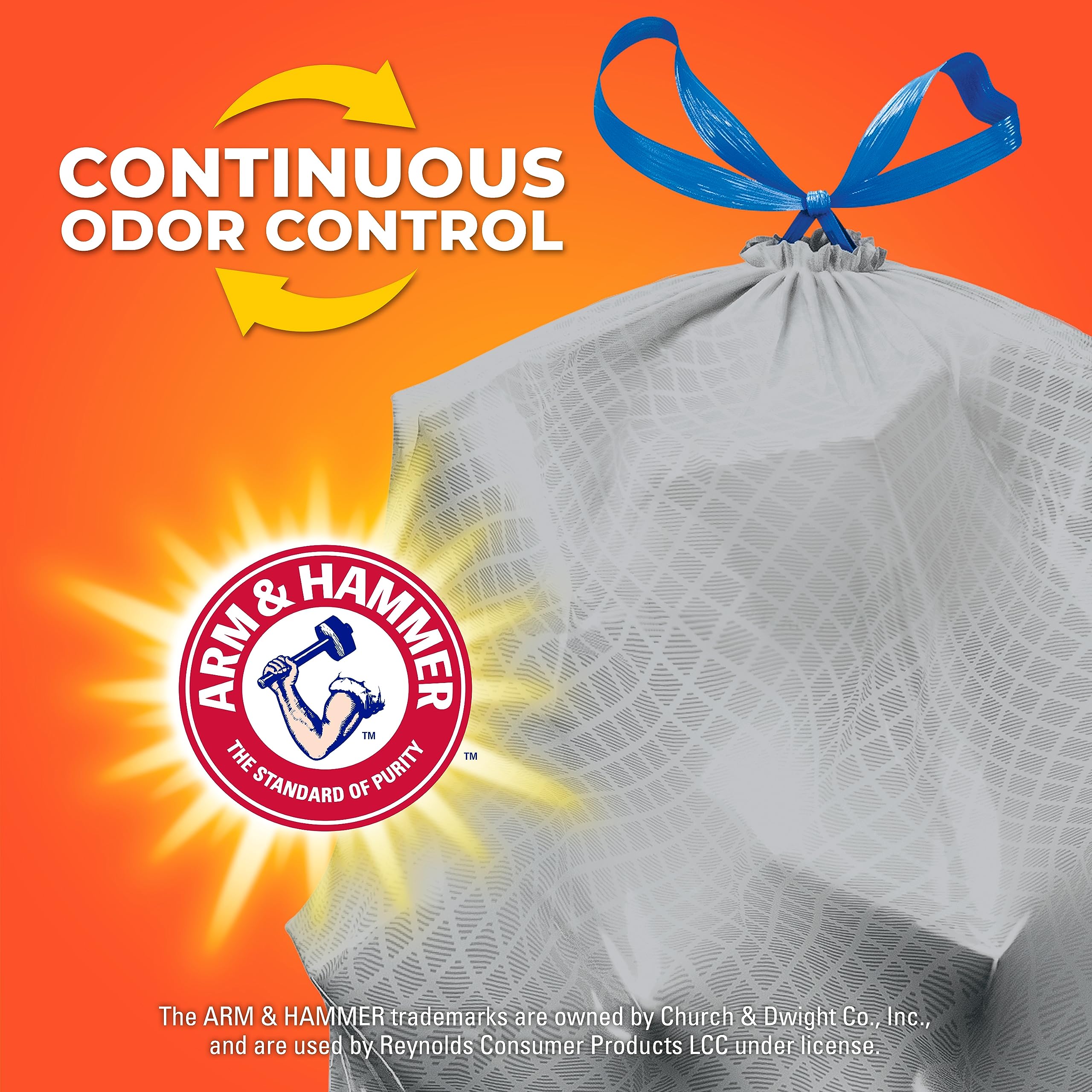 Foto 6 pulgar | Bolsas De Basura Hefty Ultra Strong De 13 Galones Y 40 Unidades  Color Gris - Venta Internacional.