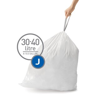 Foto 2 | Bolsas De Basura Simplehuman Code J Custom Fit 30-45 L 20 Unidades - Venta Internacional.