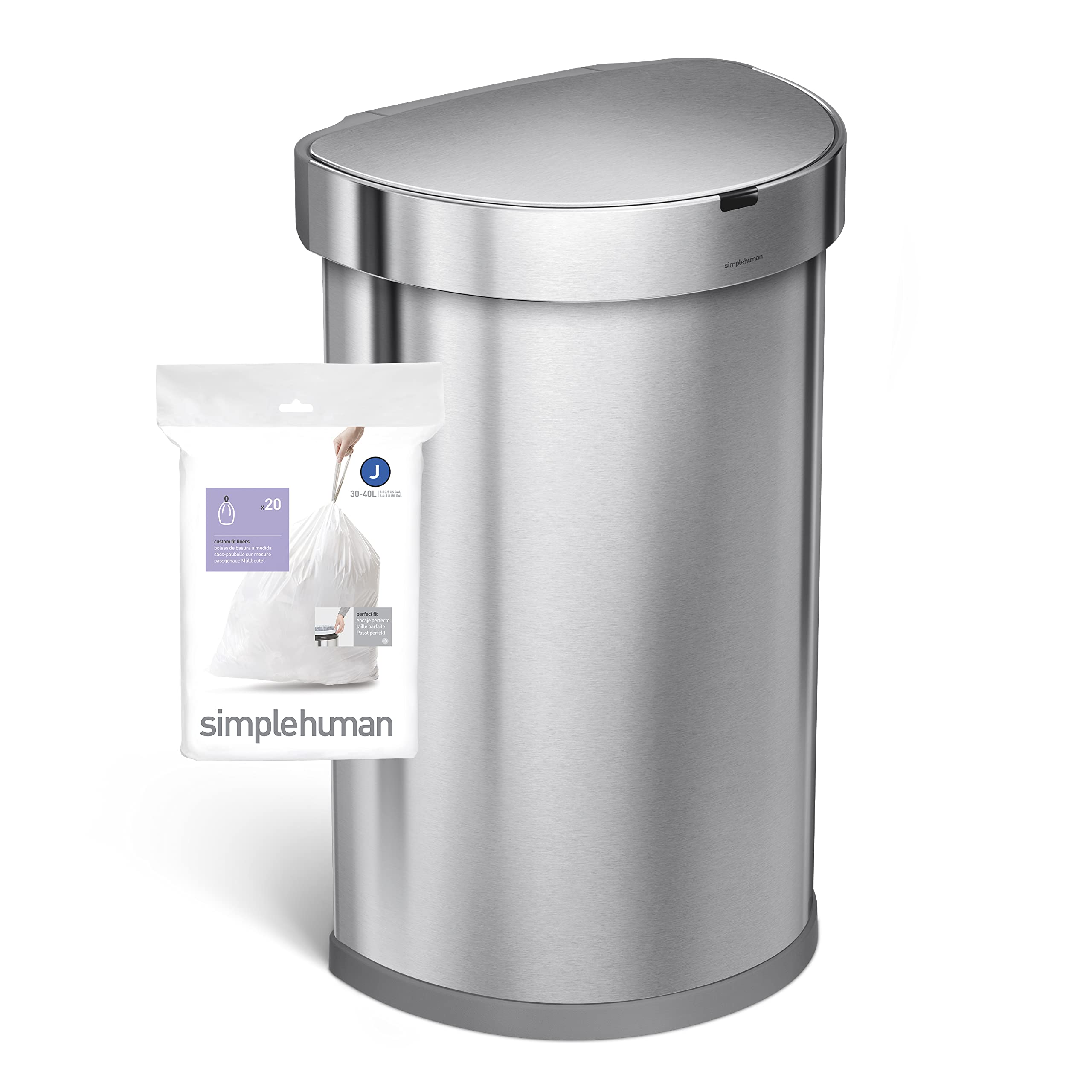 Foto 7 pulgar | Bolsas De Basura Simplehuman Code J Custom Fit 30-45 L  20 Unidades - Venta Internacional.