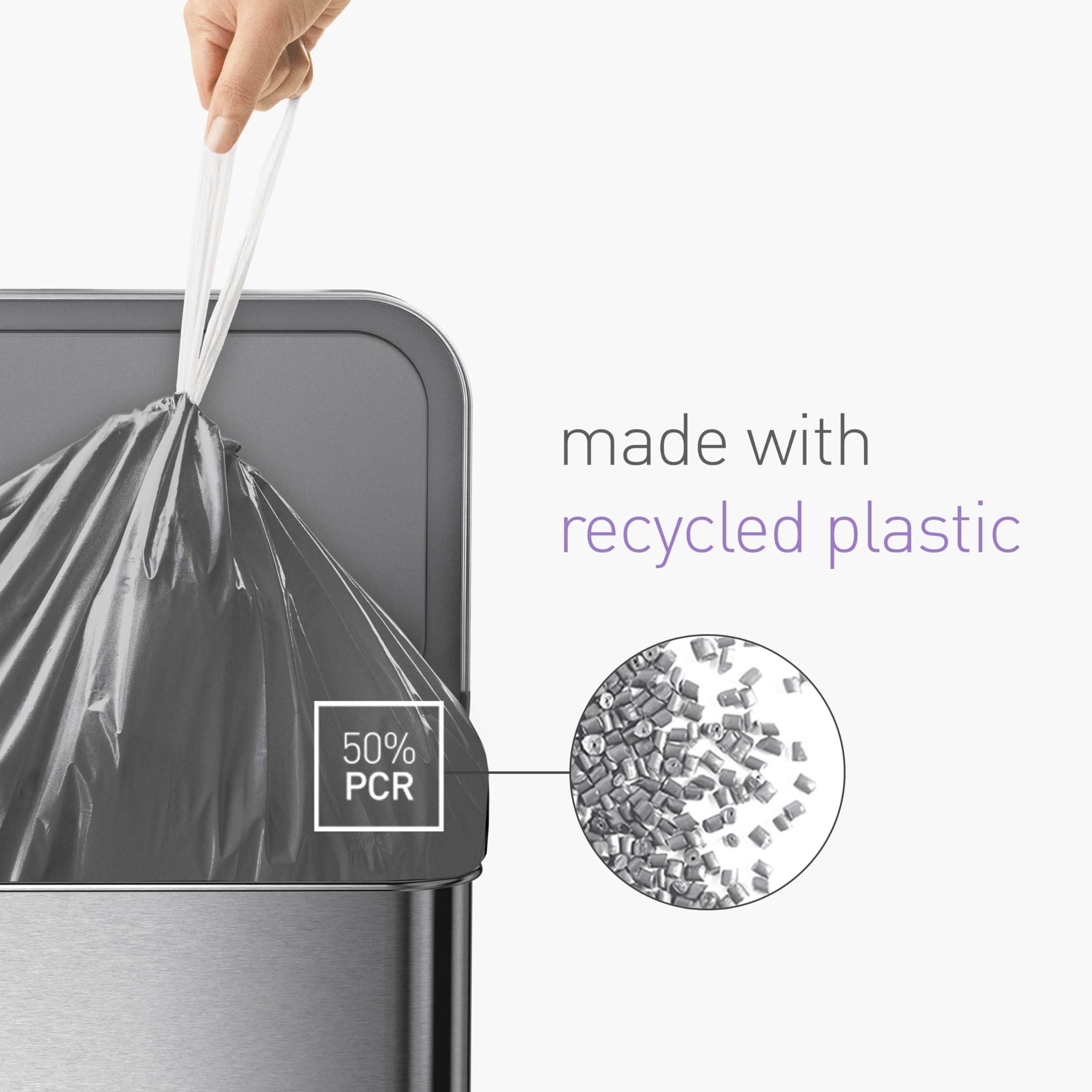 Foto 3 | Bolsas De Basura Simplehuman Code M  45 Litros  12 Galones  80 Unidades - Venta Internacional.