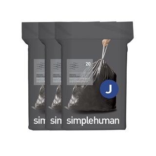 Foto 1 | Bolsas De Basura Simplehuman Code J 30-45 L/8-12 Galones 60 Unidades - Venta Internacional.