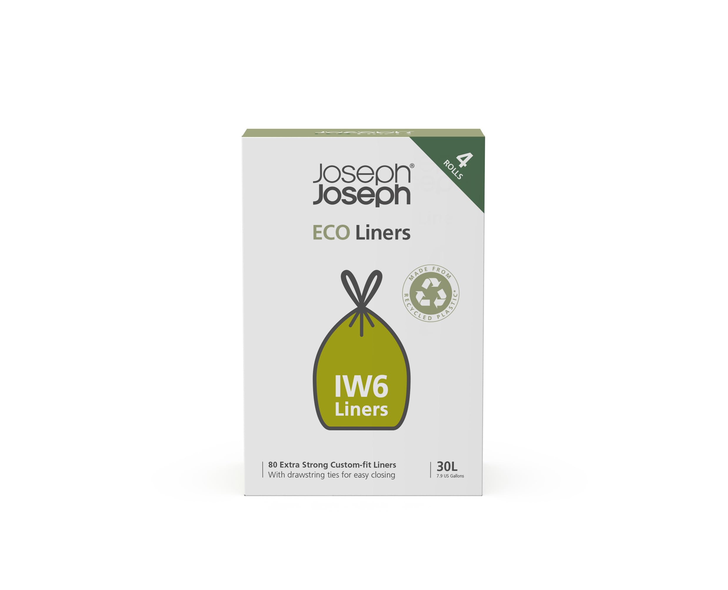 Foto 1 | Bolsas De Basura Joseph Joseph Iw6 De Plástico Reciclado Ecológico  30 Litros - Venta Internacional.