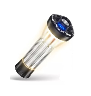 Foto 1 | Linterna Camping Led Farol Recargable 4 En 1 Color Plateado