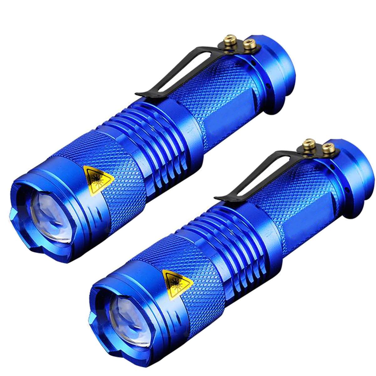 Foto 1 | Linterna Táctica Para Acampar Ventdepot Mxlcb-002 2 Piezas Azul