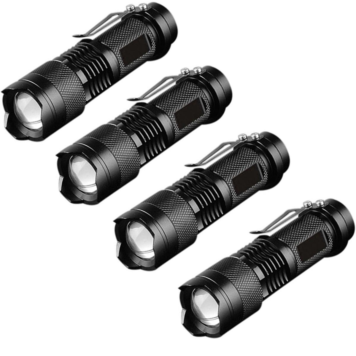 Foto 2 | Lampara Táctica Led Contra El Agua Ventdepot Mxtct-004 4 Piezas Negro
