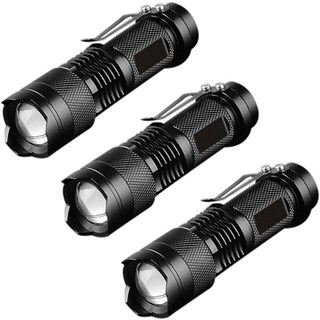 Foto 2 | Lampara Táctica De Ciclismo Ventdepot Mxtct-003 3 Piezas Negro