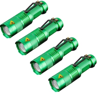 Foto 2 | Lamparas Led De Mano Potente Ventdepot Mxlcg-004 4 Piezas Verde