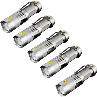 Foto 2 | Linternas Led Para Acampar Ventdepot Mxlcs-005 5 Piezas Gris