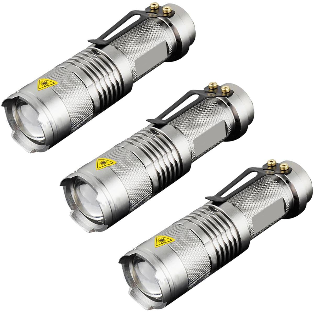 Linternas Led Contra El Agua Ventdepot Mxlcs-003 3 Piezas Gris $684