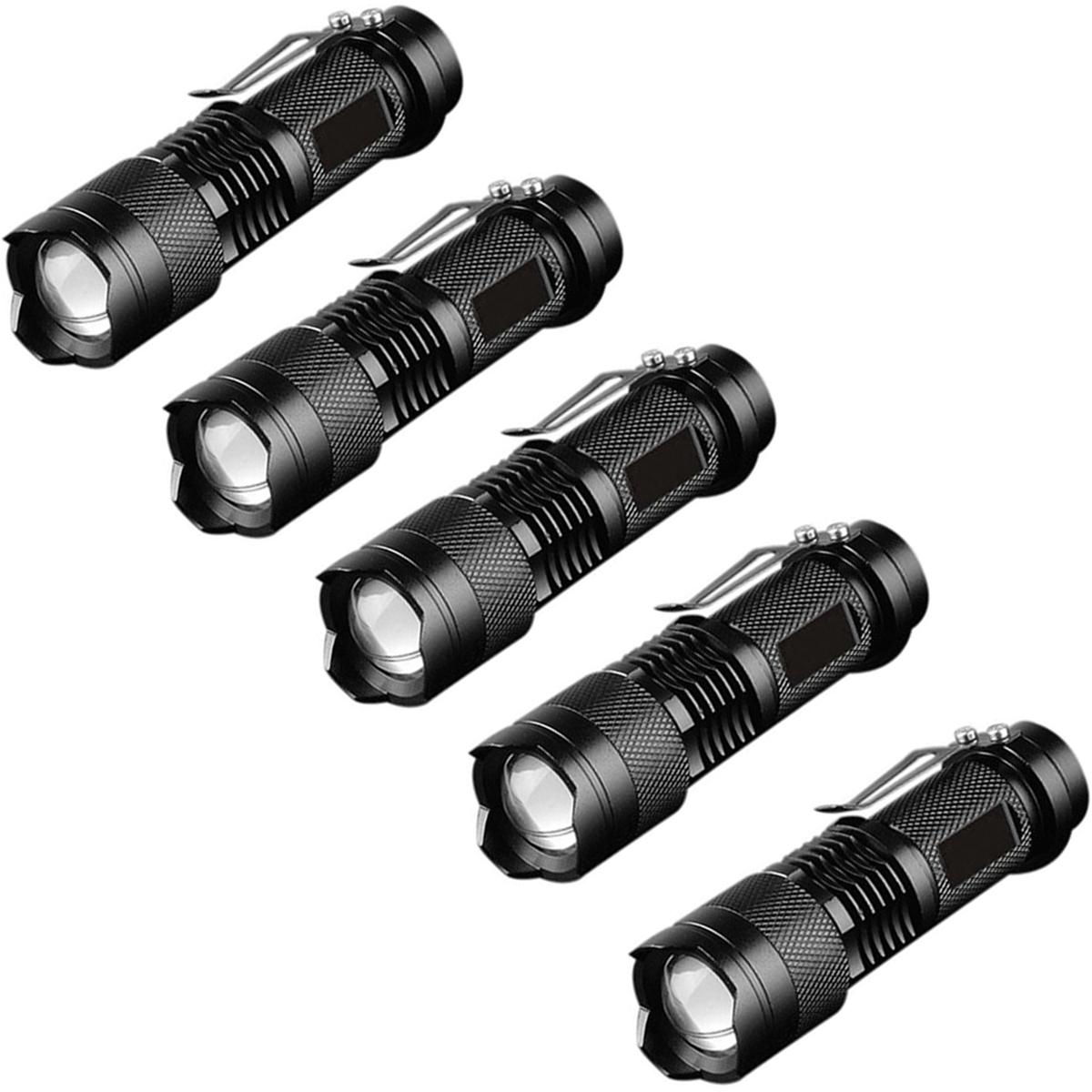 Foto 1 | Lampara Táctica Para Acampar Ventdepot Mxtct-005 5 Piezas Negro