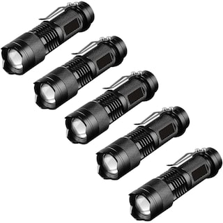 Foto 1 | Lampara Táctica Para Acampar Ventdepot Mxtct-005 5 Piezas Negro