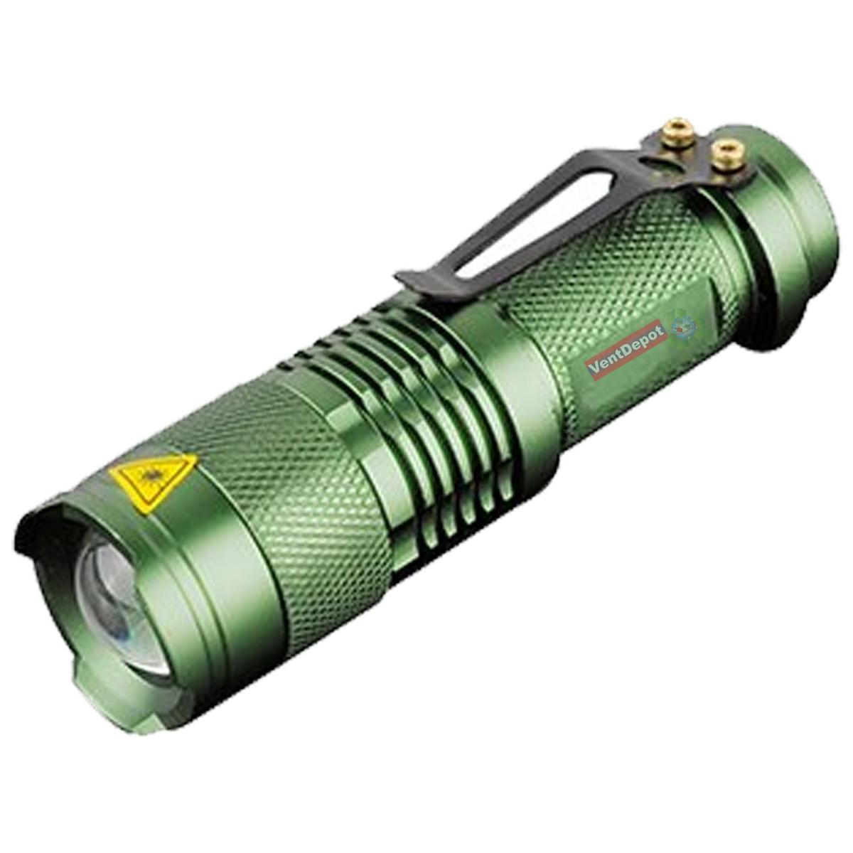 Foto 4 pulgar | Lamparas Led De Mano Potente Ventdepot Mxmiy-004 4 Piezas Verde Militar