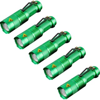 Foto 2 | Lamparas Led Con Contra El Agua Ventdepot Mxlcg-005 5 Piezas Verde